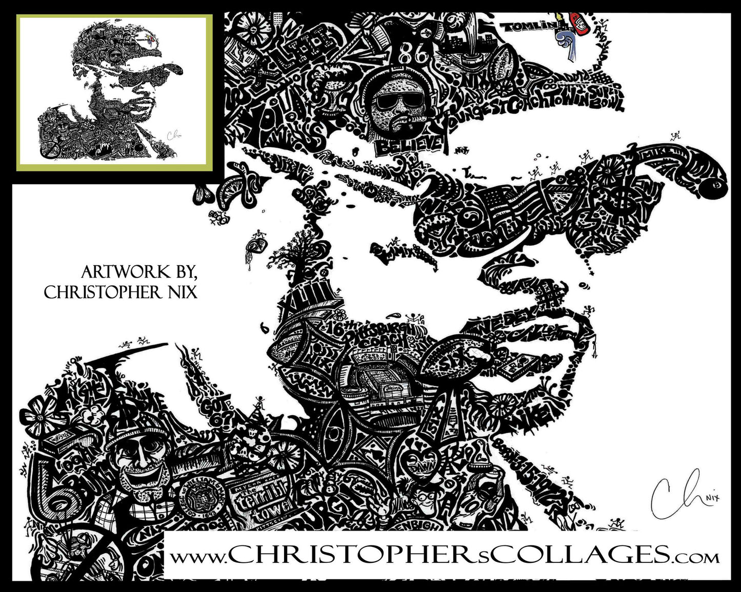 Coach Mike Tomlin